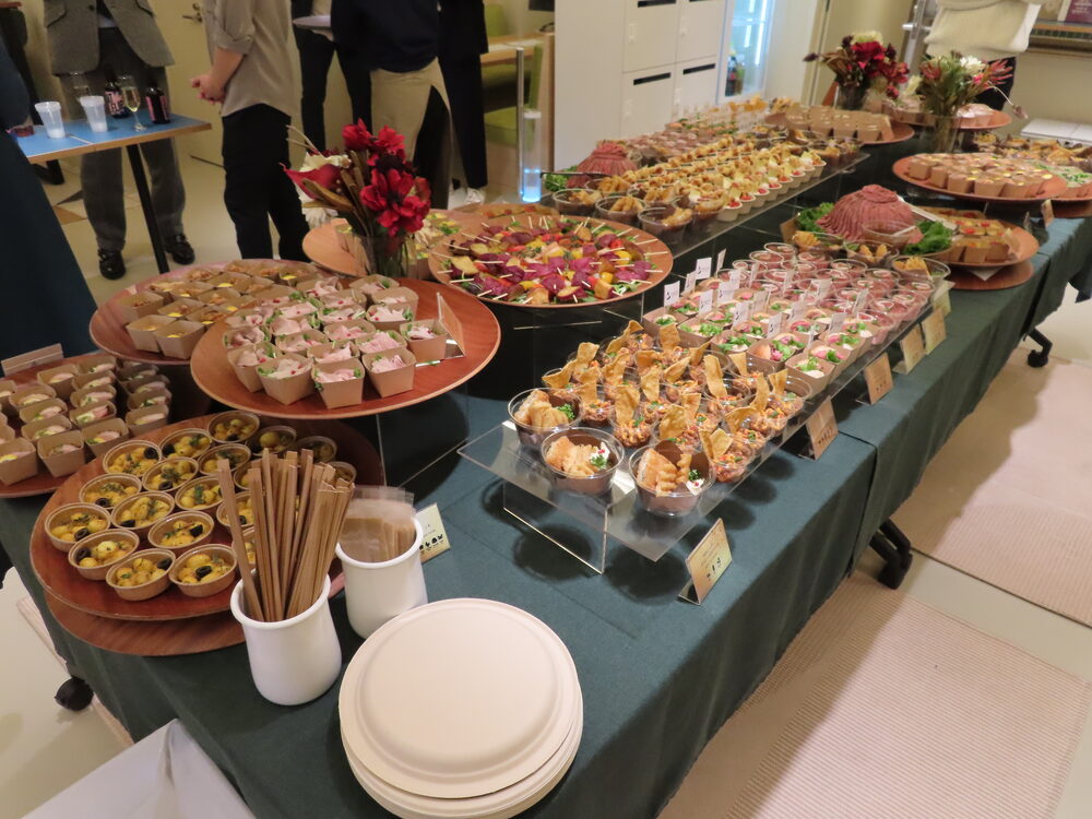 イベント時のケータリングの様子